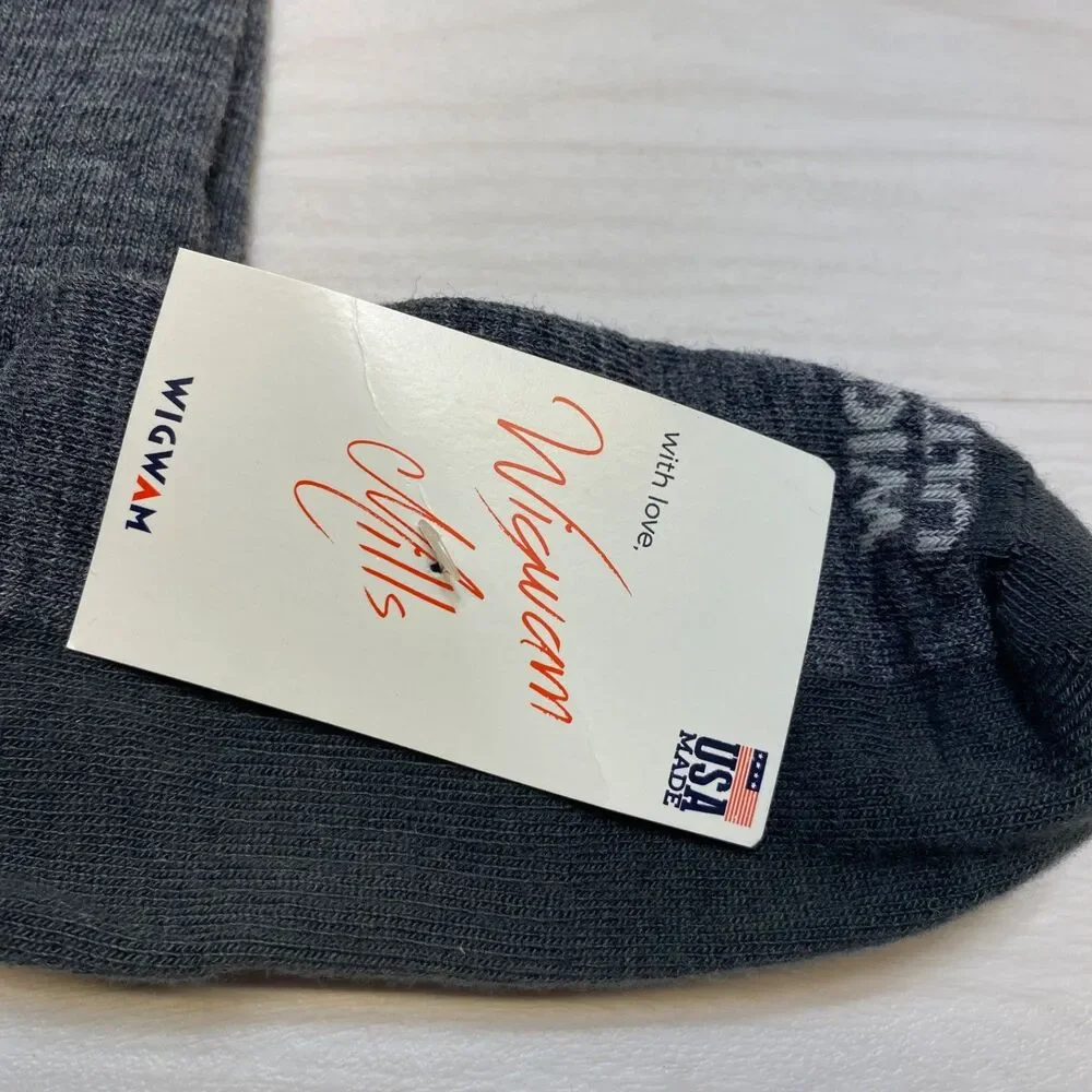 Vtg Wigwam Socks Wool Blend Size Hiking Ultimax USA Made‎ NOS